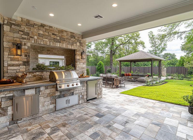 Benefits Of Outdoor Kitchen Building For Backyard Entertaining