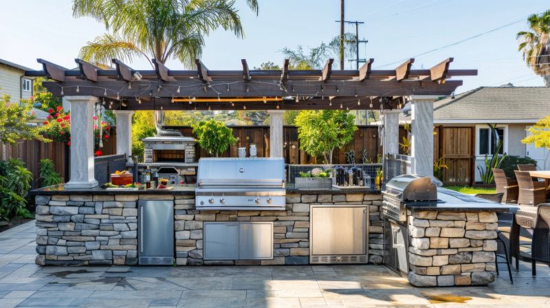 Outdoor Kitchen Installation