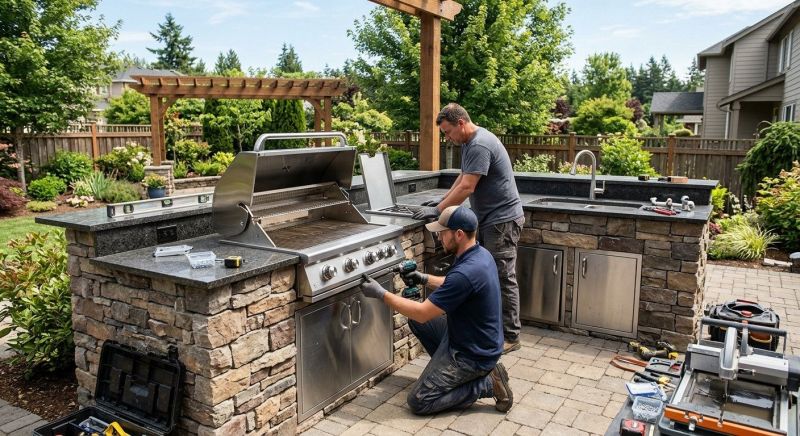 Outdoor Kitchen Construction in Bonita Springs, FL