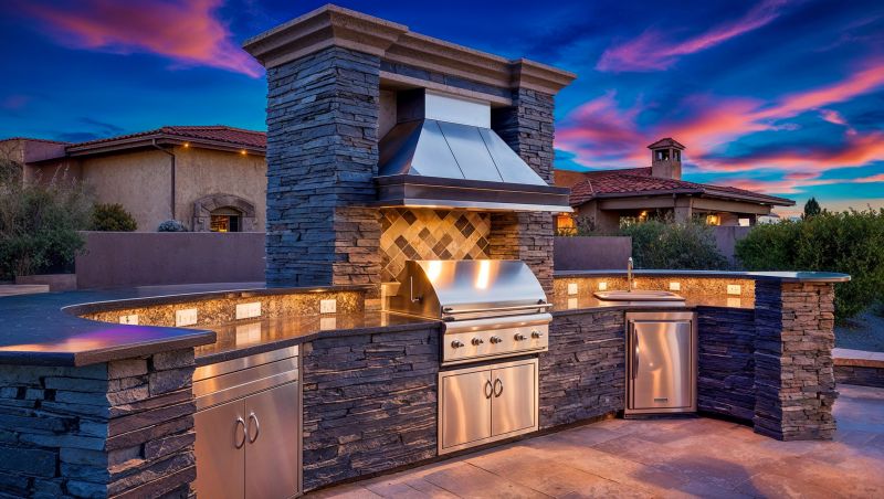 Custom Built-in Grills