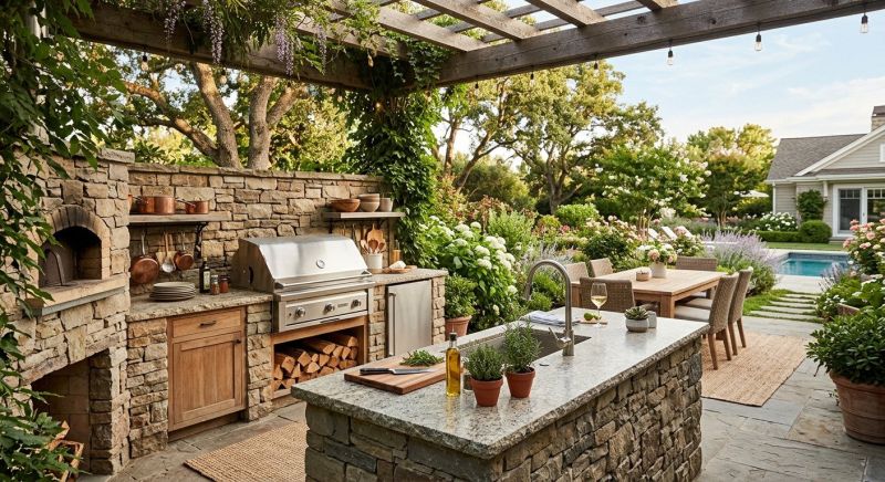 Outdoor Kitchen Renovation in Naples, FL